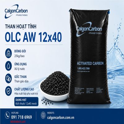  Than hoạt tính Calgon Carbon OLC AW 12×40