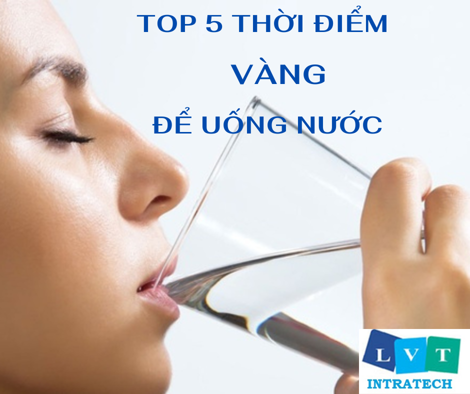 TOP 5 THỜI ĐIỂM VÀNG UỐNG NƯỚC